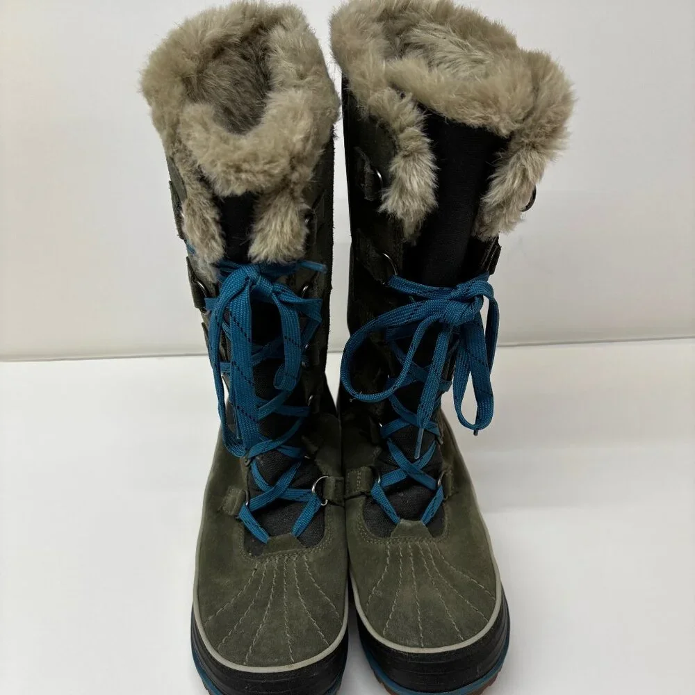 Sorel Women's Tivoli High II Mid-Calf Snow Boots Sz 9.5 - Worn three times - Picture 1 of 7